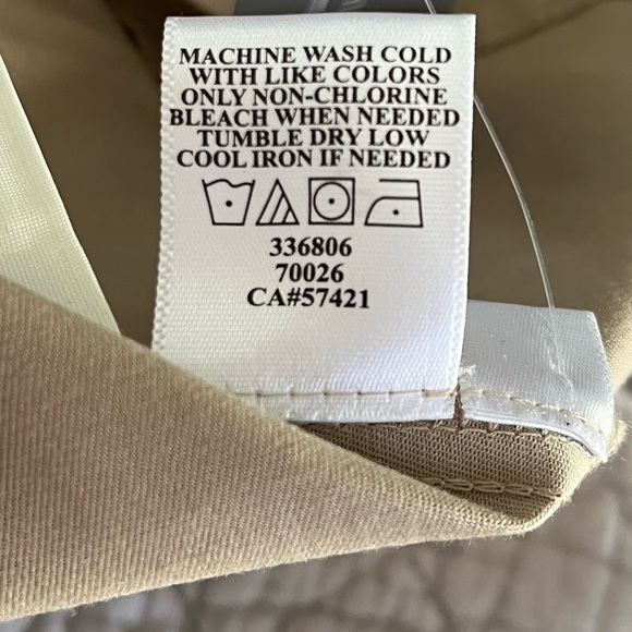 ANN TAYLOR Khaki Pencil Skirt Ladies Size 10P New with Tags Smoke Free Home - Picture 6 of 6